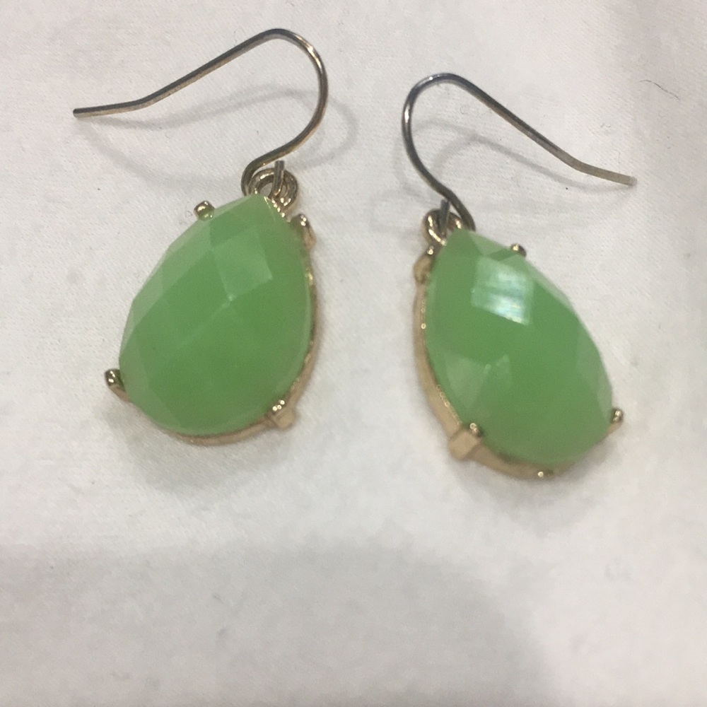 Green Anna & Ava Earrings